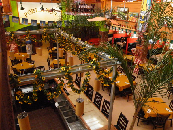 Poblanos Mexican Restaurant Overhead View image