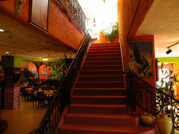 Poblanos Mexican Restaurant Stairs to Balcony image