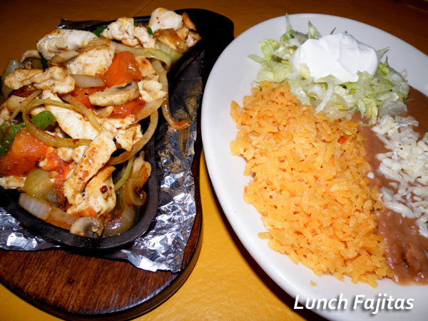 Poblanos Mexican Restaurant Lunch Fajitas image